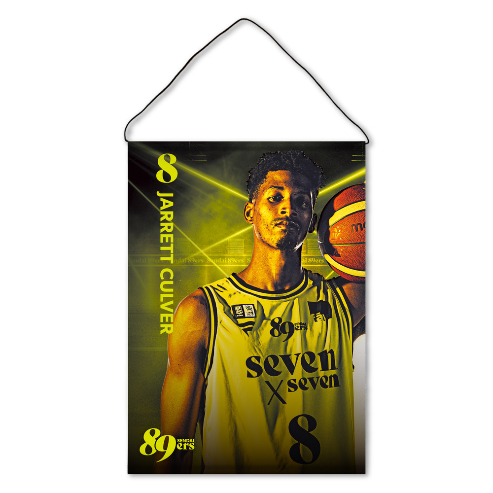 受注販売】選手タペストリー 2025-26｜仙台89ERS｜B.LEAGUE（Bリーグ